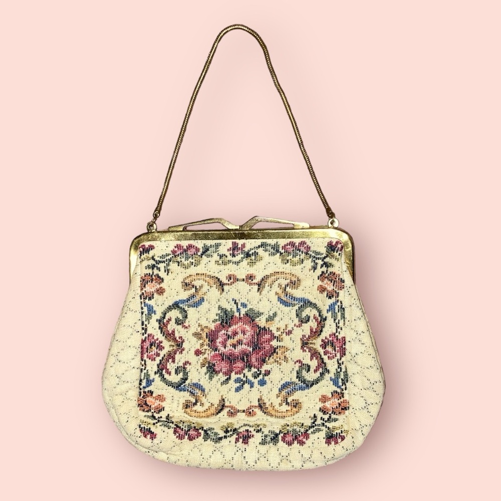 Tapestry Clasp Purse